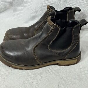 Keen Shoes Men's Seattle Romeo Chelsea Steel Toe‎ Boots Size 10.5